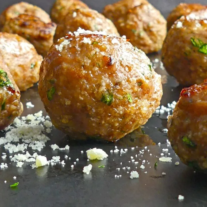 juicy turkey meatballs
