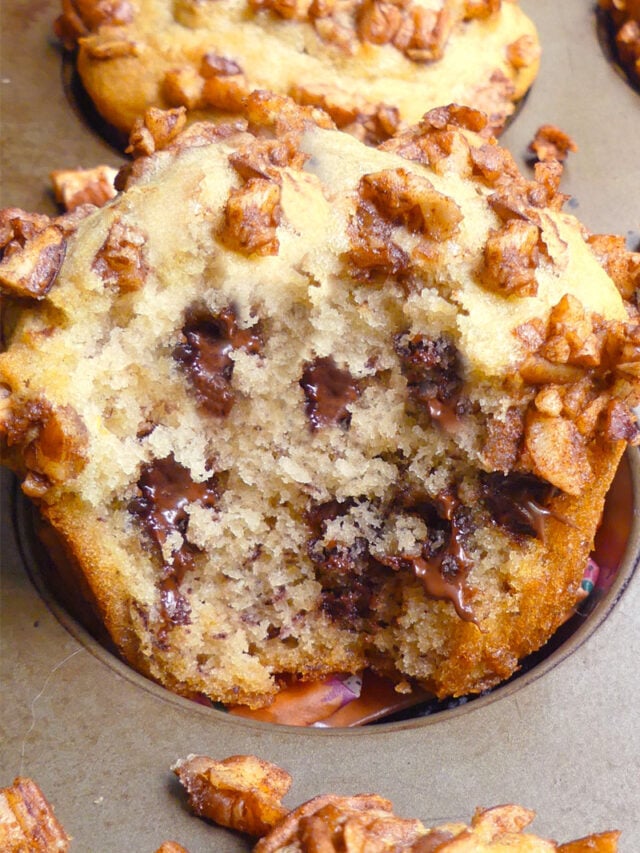 Banana Chocolate Chip Muffins
